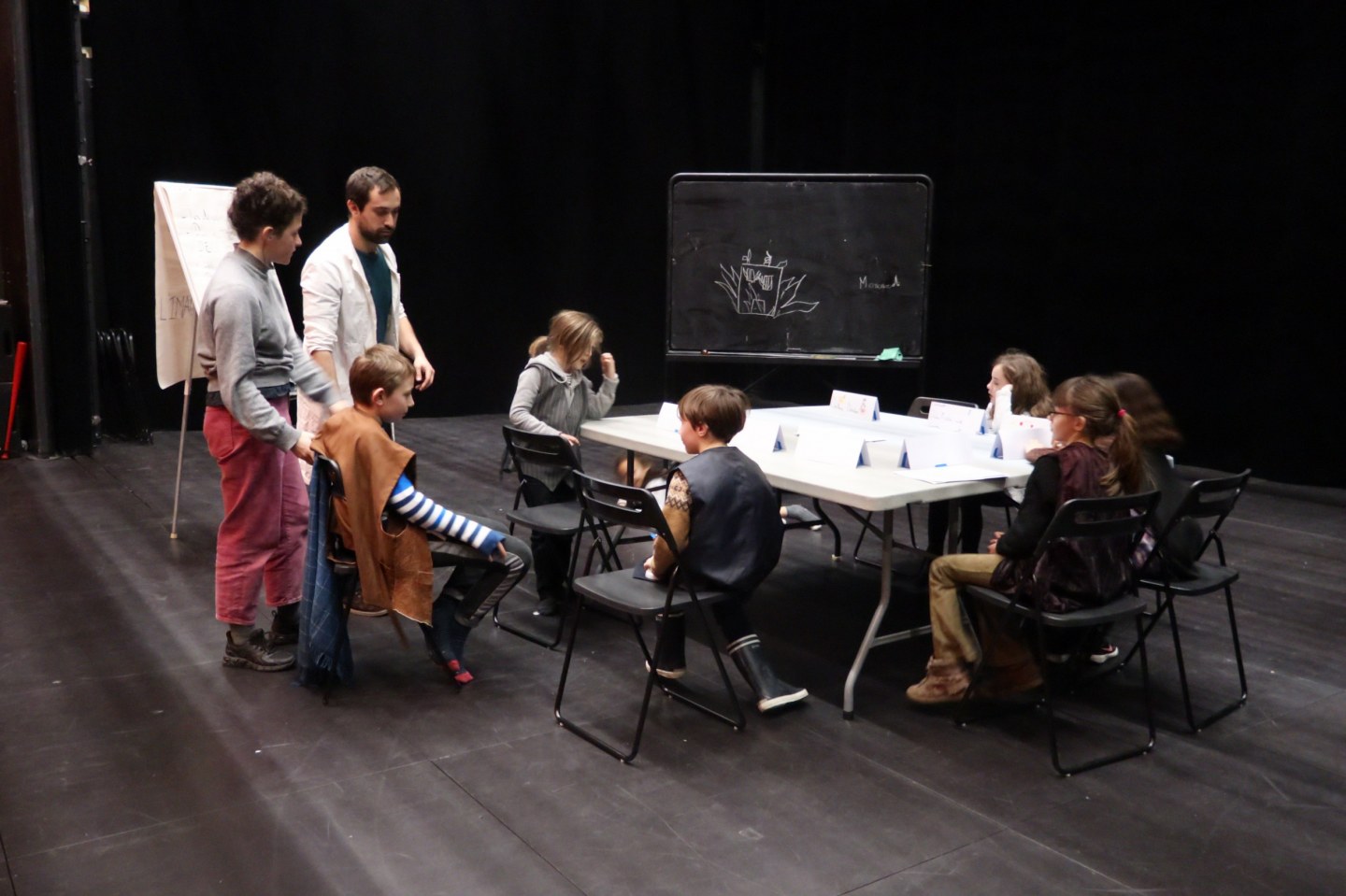 Stage enfants avec Edwin Halter et Julia Roche 