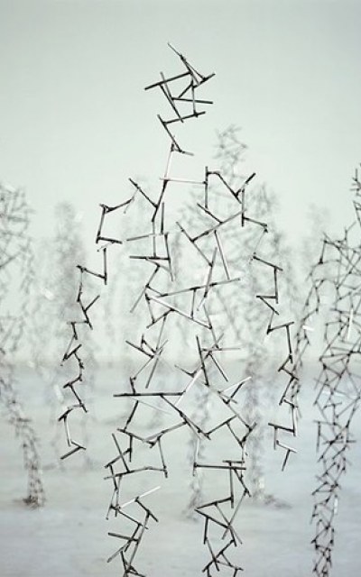 © Antony Gormley, The Making of Domain Field, Baltic Gallery, Londres
