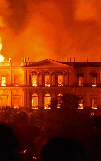 © Incendie du Musée National de Rio de Janeiro